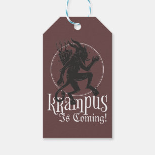 Krampus Weihnachtsfeiertag Geschenkanhänger