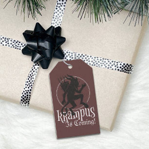 Krampus Weihnachtsfeiertag Geschenkanhänger