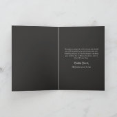 Krampus Weihnachtskarte Feiertagskarte (Innenseite)