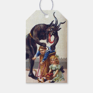 Krampus Weihnachtstag Geschenkanhänger
