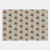 Krampus Wrapping Paper Set 3 Geschenkpapier Set (Vorderseite 2)