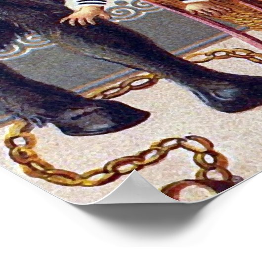 Krampusbesuche Poster (Ecke)