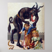 Krampusbesuche Poster (Vorne)