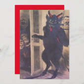 Krampusfamilie Ansammlung (Vorne/Hinten)