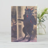 Krampusfamilie Ansammlung (Stehend Vorderseite)