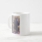 Krampusfamilie Ansammlung Kaffeetasse (Vorderseite Links)