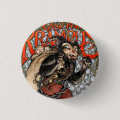 Krampusknopf Button (Vorderseite)