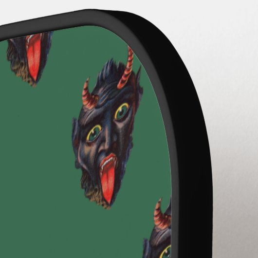 Krampusmuster Pickleball Schläger (Linke Seite)