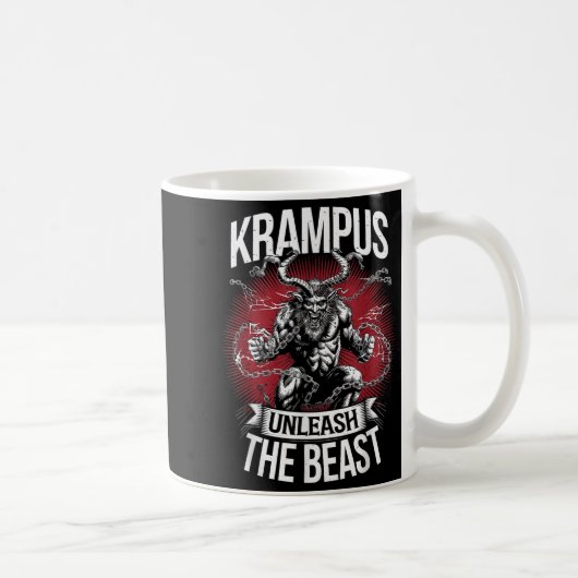 Krampusnacht Christmas Monster Krampus Lover Festi Kaffeetasse (Rechts)