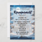 Krampusnacht Party | Come if you Dare Einladung (Rückseite)