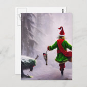 Krampusnacht Postkarte (Vorne/Hinten)