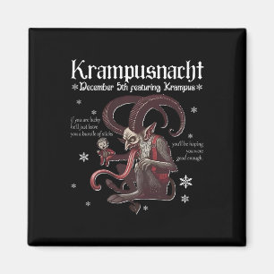 Krampusnacht Weihnachtsmonster Krampus Lover Festi Magnet