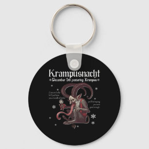 Krampusnacht Weihnachtsmonster Krampus Lover Festi Schlüsselanhänger