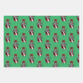 Krampuspapier Geschenkpapier Set (Vorderseite 2)