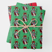 Krampuspapier Geschenkpapier Set (Beispiel)
