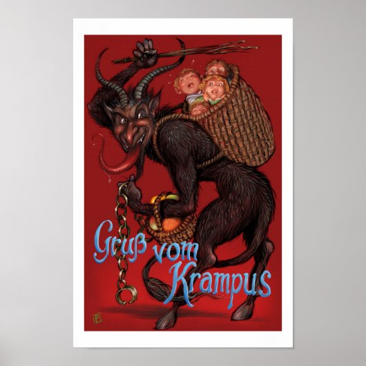 Krampusposter Poster (Vorne)