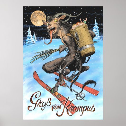 Krampusposter Poster (Vorne)