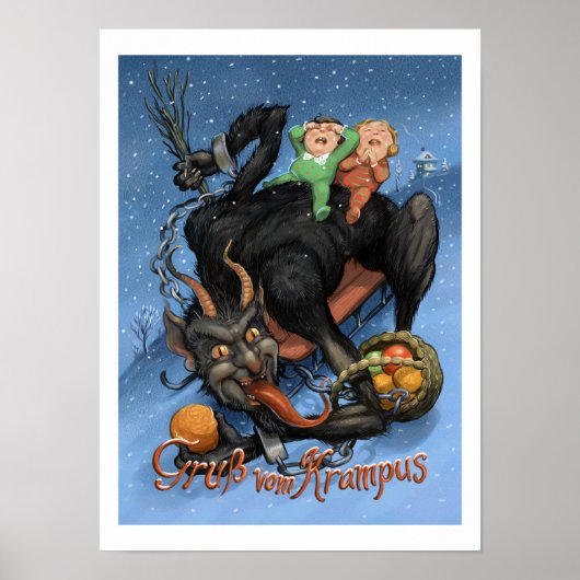 Krampusposter Poster (Vorne)