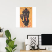 Krampusposter Poster (Heimbüro)