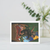 Krampuspostkarte Postkarte (Stehend Vorderseite)