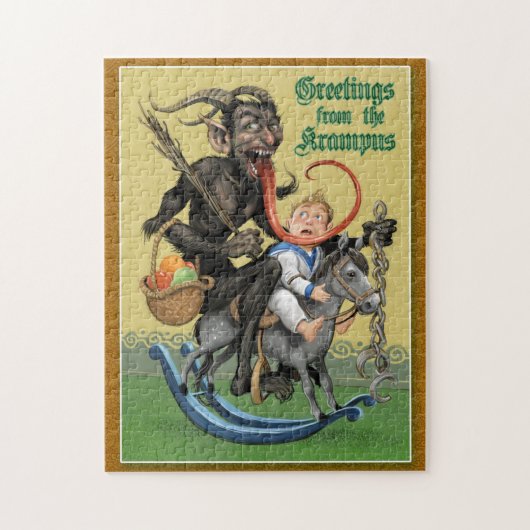 Krampuspuzzle Puzzle (Vertikal)