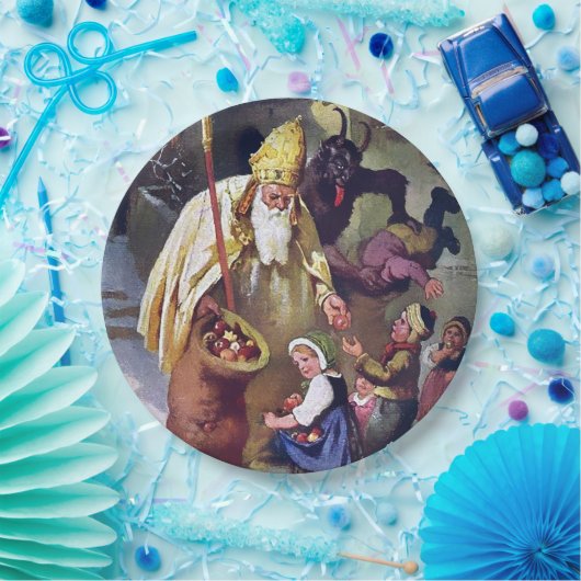 Krampusweihe Pappteller (Party)