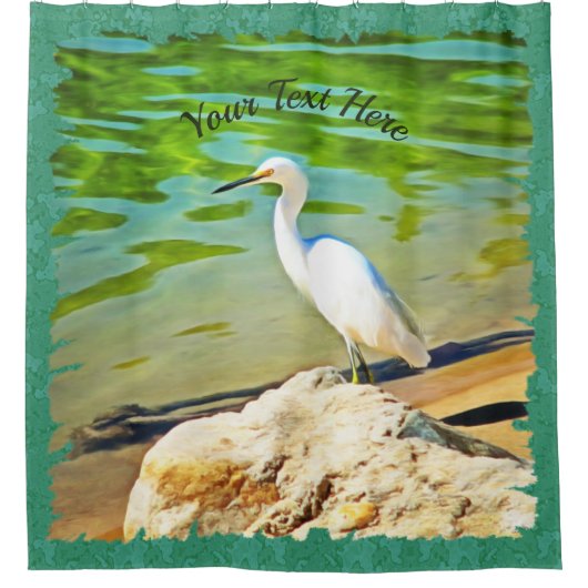 Kran am Mismaloya River 0335 Duschvorhang (Vorderseite)