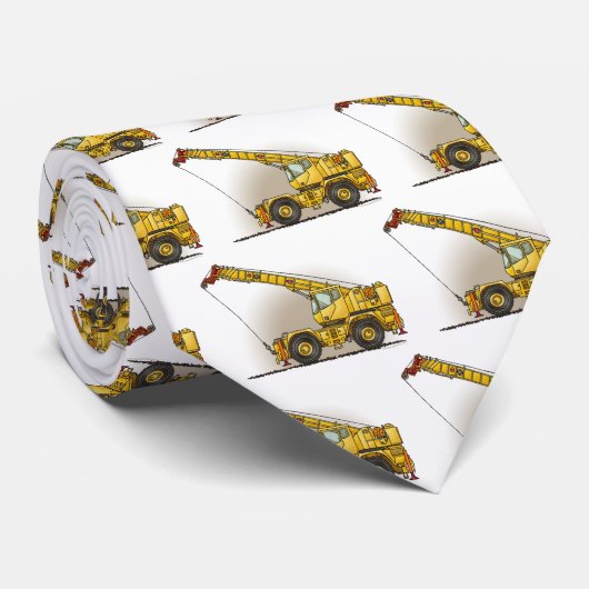 Kran-Baugerät-Krawatte Krawatte (Gerollt)