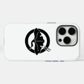 Kran-förmiges Ginkgoblatt Case-Mate iPhone Hülle (Rückseite (Horizontal))