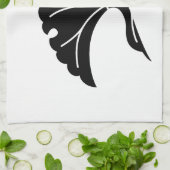Kran-förmiges Ginkgoblatt Handtuch (Gefaltet)