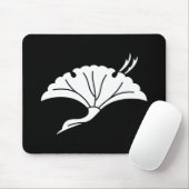 Kran-förmiges Ginkgoblatt Mousepad (Mit Mouse)