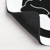 Kran-förmiges Ginkgoblatt Mousepad (Ecke)