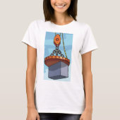 Kran Heben T-Shirt (Vorderseite)