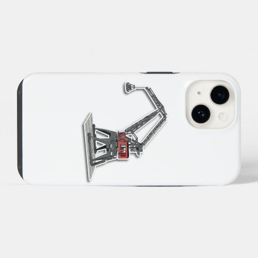 Kran iPhone Hülle (Rückseite (Horizontal))