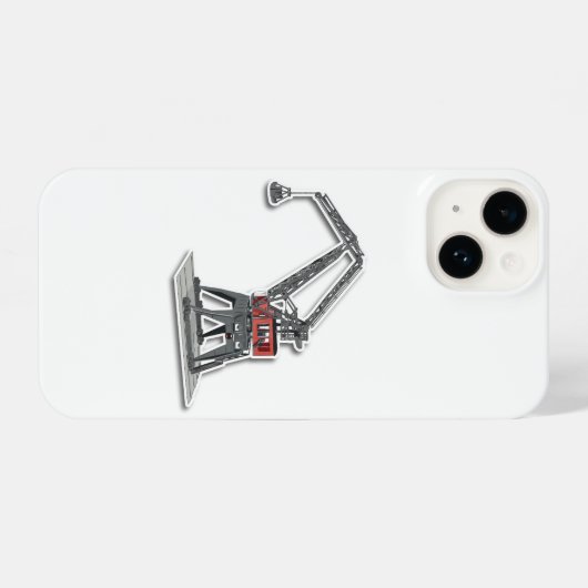 Kran iPhone Hülle (Rückseite (Horizontal))