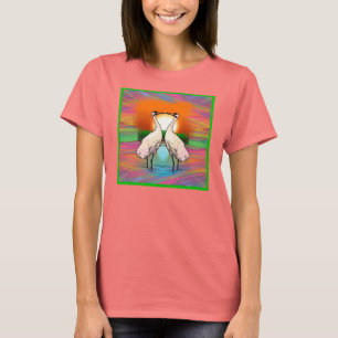 Kran-Liebe-Shirt T-Shirt