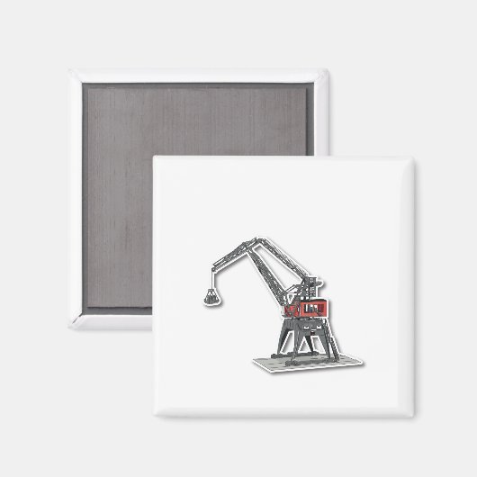 Kran Magnet (Vorderseite/Rückseite)