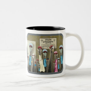 Kran-MED Zweifarbige Tasse