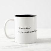 Kran-MED Zweifarbige Tasse (Links)