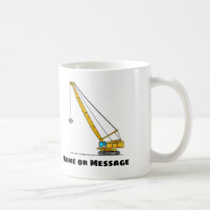 Kran Tasse, Baustellen Tassen, Transport Kaffeetasse