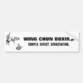 Kran und Schlange, WC-Fahne lrg Autoaufkleber (Vorne)