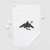 Kranarrokade Golfhandtuch (Insitu)