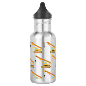 Kranbau Edelstahlflasche (Links)