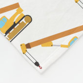 Kranbau Fleecedecke (Ecke)