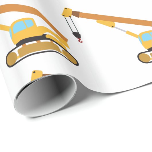 Kranbau Geschenkpapier (Rolleneckpunkt)