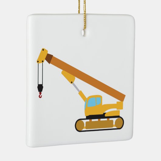 Kranbau Keramikornament (Rechts)