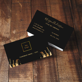 Kranbauunternehmer für die Herstellung von schwarz Visitenkarte