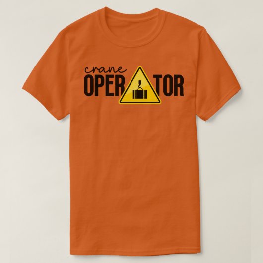Kranbetreiber 1 T-Shirt (Design vorne)