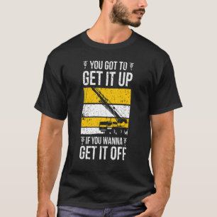 Kranbetreiber heben sie von der Kranbetreiberwoche T-Shirt