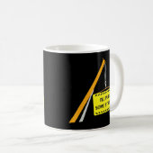 Kranbetreiber Ich ziehe einige Zeichenfolgen. Kaffeetasse (VorderseiteRechts)